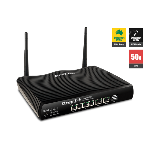 DrayTek Vigor 2926n router with Security Firewall