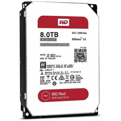 Western Digital Red NAS Drive 8TB WD80EFZX