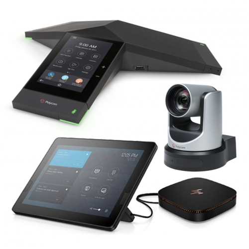Polycom 6230-85690-001 HP SRS Microsoft Teams Skype for Business Medium Room Bundle