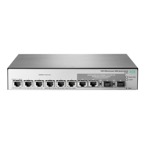 HPE OfficeConnect 1850 6XGT and 2XGT/SPF+ Managed L2